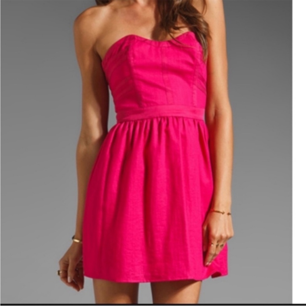 Keepsake Still on my Mind Dress Fuschia pink Sz XS - Picture 3 of 9